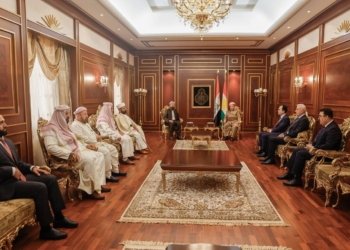 سەرۆك بارزانی پێشوازی ل میر و جڤاتا ڕۆحانییا ئێزدیان كر