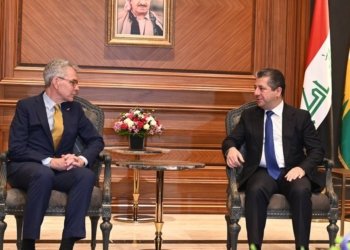 مەسرور بارزانی و هاریكارێ وەزیرێ دەرڤەیێ ئەمریکا بۆ کاروبارێن وزێ ڕەوشا كارەبێ ل هەرێمێ گوتۆبێژكر