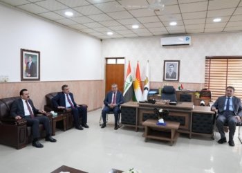 بەرپرسێ مەكتەبا رێكخستنا دهۆكێ سەرەدانا دەڤەرداریا بەردەرەش كر