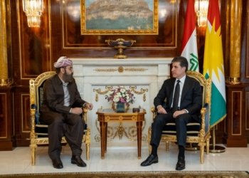 سه‌رۆك نێچيرڤان بارزانى پێشوازى ل ميرێ ئێزدييان كر