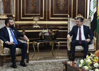 مەسرور بارزانی پێشوازی ل ئەندامێ جڤاتا باژێرڤانییا لامبێس كر