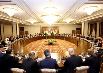 سەرۆکێ دیوانا سەرۆکایەتییا هەرێمێ ل دۆر ڕەوشا کوردستانێ ل گەل دیپلۆماتکاران كۆمبوو