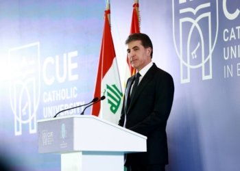 نێچيرڤان بارزانى: پشتەڤانییێ ل‌ مافێن مه‌سيحييان و هه‌می پێكهاتەیان د‌كه‌ين