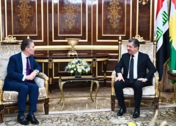 سه‌رۆكێ حكومه‌تێ پێشوازى ل بالیۆزێ هۆله‌ندا ل عیراقێ كر