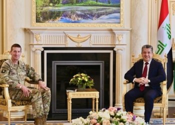 سەرۆکێ حکومەتێ ل گەل فەرماندێ گشتییێ هێزێن هه‌ڤپەیمانان كۆمبوو