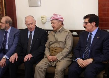 سەرۆك بارزانی پشكداری د بەهیا بابێ ئوسامە نوجەیفی دا كر