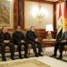 نێچیرڤان بارزانی ل گەل شاندەكێ كۆمارا ئیسلامییا ئیرانێ كۆمبوو