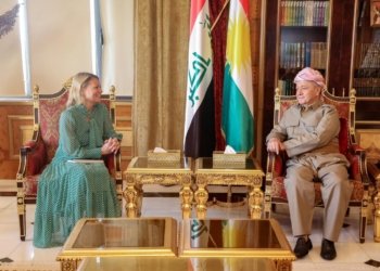 سەرۆك بارزانی پێشوازی ل کونسۆلا گشتییا بریتانیا ل هەولێرێ كر