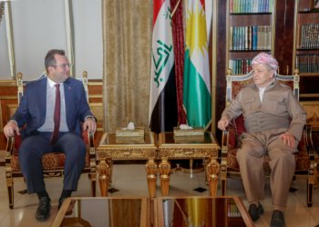 سەرۆك بارزانی پێشوازی ل كۆنسۆلێ نوی یێ توركیا كر