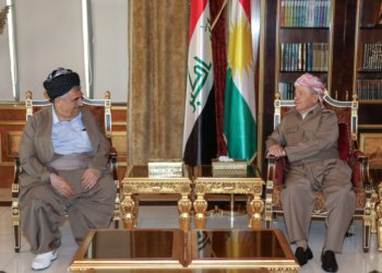 سه‌رۆك بارزانى پێشوازى ل سه‌رۆكێ پارتا سۆسیال دیموكراتى كوردستان كر