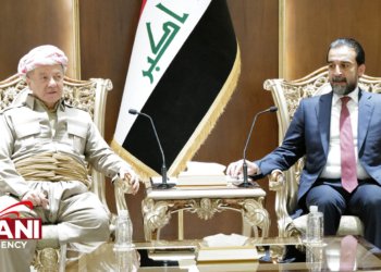 سەرۆك بارزانی ل گەل محەمەد حەلبووسی كۆمبوو