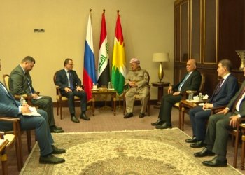 سەرۆک بارزانی ل بەغدا پێشوازی ل باڵیۆزێ رووسیا ل عیراقێ کر