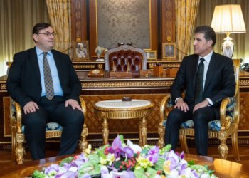 نێچيرڤان بارزانى ل ‌گه‌ل باليۆزێ نه‌مسا كۆمبوو‌