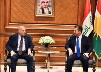 سه‌رۆكێ حكومه‌تێ پێشوازى ل نوونه‌رێ تایبه‌تێ سكرتێرێ گشتییێ نه‌ته‌وه‌یێن ئێكگرتى ل عیراقێ ب وه‌كاله‌ت كر