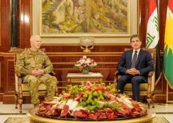 نێچیرڤان بارزانى و فه‌رمانده‌یێ هێزێن هه‌ڤپه‌یمانان: داعش مه‌ترسییه‌كا ڕاسته‌قینه‌یه‌