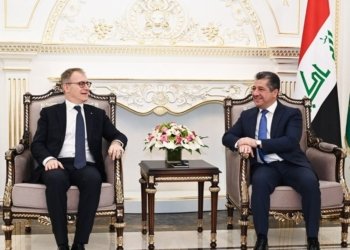 مەسرور بارزانی پێشوازی ل بالیۆزێ ئیتالیا ل عێراقێ كر