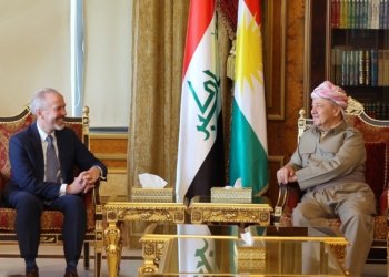 سه‌رۆك بارزانى پێشوازى ل كونسۆلێ گشتییێ نوو یێ ئه‌مریكا كر