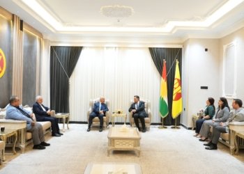 بەرپرسێ مەكتەبا ڕێكخستنا پارێزگەها دهۆكێ پێشوازی ل وەزیرێ داد كر