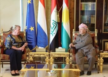 سەرۆك بارزانی و بالیۆزا هۆلەندا ڕەوشا سیاسییا عیراقێ گوتۆبێژكر