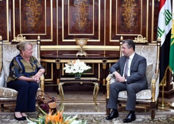 مەسرور بارزانی پێشوازی ل بالیۆزا نوو یا هۆلەندا ل عێراقێ کر