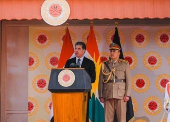 نێچیرڤان بارزانى: پێشمه‌رگه‌ مه‌ترسی نینه‌، به‌لكو به‌رگریكاره‌ ژ عیراقێ و هه‌رێما كوردستانێ