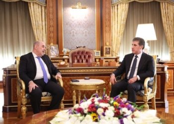 سه‌رۆكێ هه‌رێما كوردستانێ ل گه‌ل بالیۆزێ نوو یێ مسرێ ل هه‌رێما كوردستانێ كۆمبوو