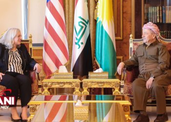 سەرۆك بارزانی مالئاڤاهیی ل بالیوزا ئەمریكا ل عیراقێ كر