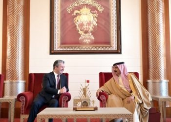 سەرۆکێ حکومەتێ ل گه‌ل شاهێ بەحرەینێ کۆمبوو