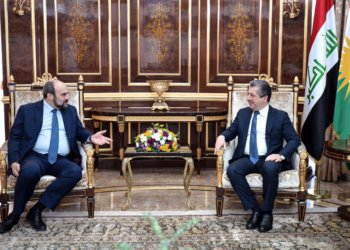 سه‌رۆكێ حكومه‌تێ پێشوازی ل بالیۆزێ نوو یێ چیكێ كر