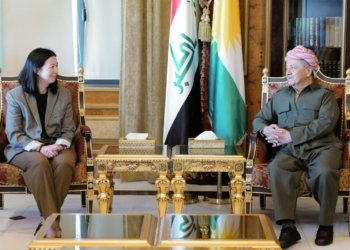 سەرۆک بارزانی پێشوازی لە جێگری یاریدەدەری وەزیری دەرەوەی ئەمەریکا دەکات