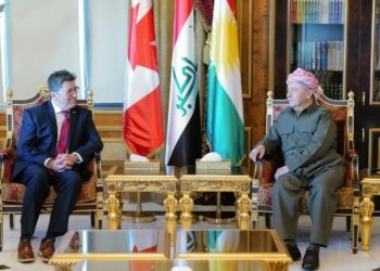 سەرۆك بارزانی و بالیۆزێ کەنەدا بەحس ل پەیوەندییێن هەرێمێ و عیراقێ كر