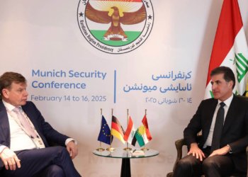 نێچیرڤان بارزانی دگەل شاندەکێ پەرلەمانێ ئەڵمانیا کۆمبوو