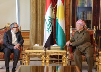 سەرۆک بارزانی پێشوازی ل شاندەكێ وەزارەتا دەرڤە یا ئیرانێ كر