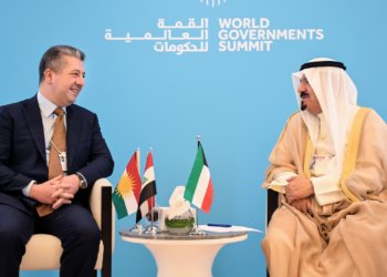 سەرۆکوەزیرێن کوێتێ مەسرور بارزانی بانگهێشتی کوێتێ کر