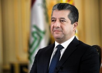 مه‌سرور بارزانى پیرۆزباهى ل سكرتێرێ ئێكگرتویێ كر