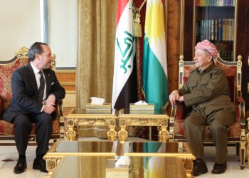 سەرۆك بارزانی پێشوازی ل جێگرێ بالیۆزێ ئەمریكا ل عێراقێ كر