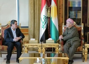 سەنتەرێ ستیمسۆنی یێ ئەمریکی: كۆمبوونا سەرۆك بارزانی و مەزلۆم عەبدی ئێکگرتنا هەلویستێ کوردان دیاركر