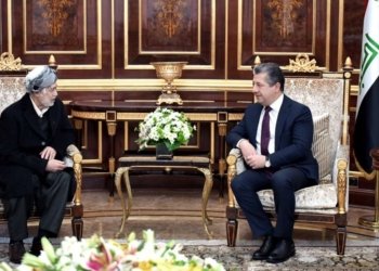 مەسرور بارزانی پێشوازی ل شێخ مادح شێخ عوسمان نەقشبەندی كر