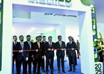 مەسرور بارزانی پێشانگەها مێدیكۆ یا ساخلەمییێ ڤەكر