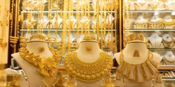 ئێك گراما زێرێ عه‌یار 21، ب 123 هزار و 500 دینارایه‌