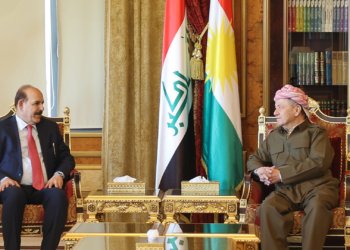 سەرۆك بارزانی پێشوازی ل شانده‌كێ په‌رله‌مانێ عیراقێ كر