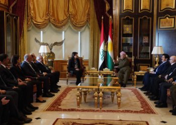 سەرۆك بارزانی بۆ شاندێ ئیمرالی: ئاشتی تاكە ڕێیا درستە بۆ گەهشتنا چارەسەرییێ