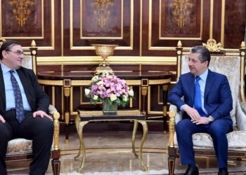 مەسرور بارزانی پێشوازی ل بالیۆزێ نەمسا ل عیراقێ كر