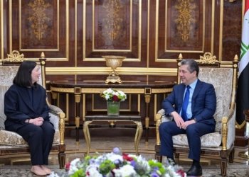 مەسرور بارزانى پێشوازی ل‌ شانده‌كێ ئەمریکی كر