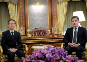 نێچيرڤان بارزانى دووپاتی ل پێشڤەبرنا‌‌ په‌يوه‌ندييان د‌گه‌ل ژاپونێ ‌كر