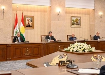 جڤاتا وەزیران: هەر پابەندییەکا ل سەر هەرێما كوردستانێ ب زێدەهی هاتییە بجهئینان” هەمی نەرمییەك نیشاندایە ژ بۆ دەستپێكرنا هنارتنا نەفتێ” ئەم چاڤەرێی بەغدا دكەین داكو داوییێ ب سیاسەتا نەهنارتنا موچەیی بینیت.