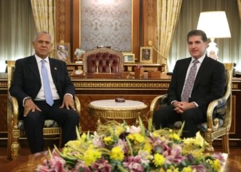 نێچيرڤان بارزانى و بالیۆزێ ڤه‌نزوێلا ڕه‌وشا گشتییا هه‌رێمێ وعیراقێ گۆتۆبێژكر