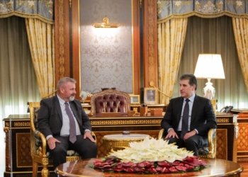 نێچيرڤان بارزانى سوپاسییا سەرۆکێ هنارتییێ ئێكەتییا ئورۆپا ل عێراقێ كر