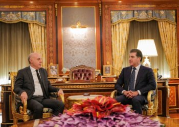 نێچیرڤان بارزانی پێشوازی ل شاندەكێ توركی كر