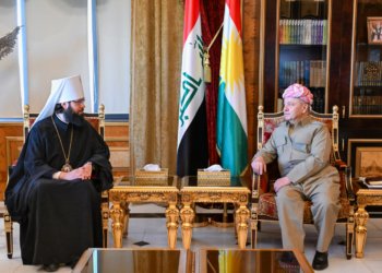 شاندێ كەنیسەیا ئەرتۆدۆكس یا ڕووسیا ڕۆلێ سه‌رۆك بارزانی بلند نرخاند